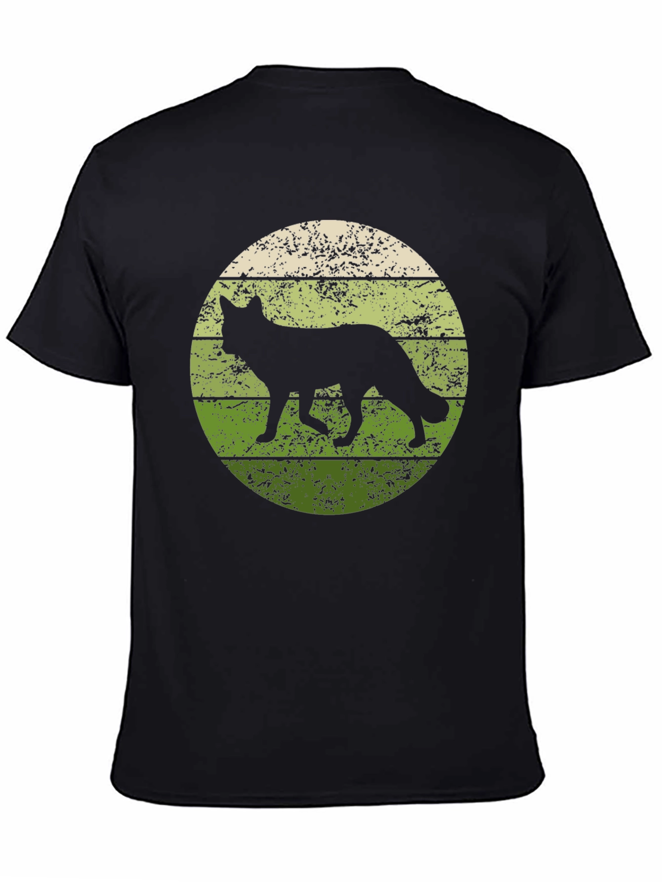 Retro Canine Silhouette T-Shirt