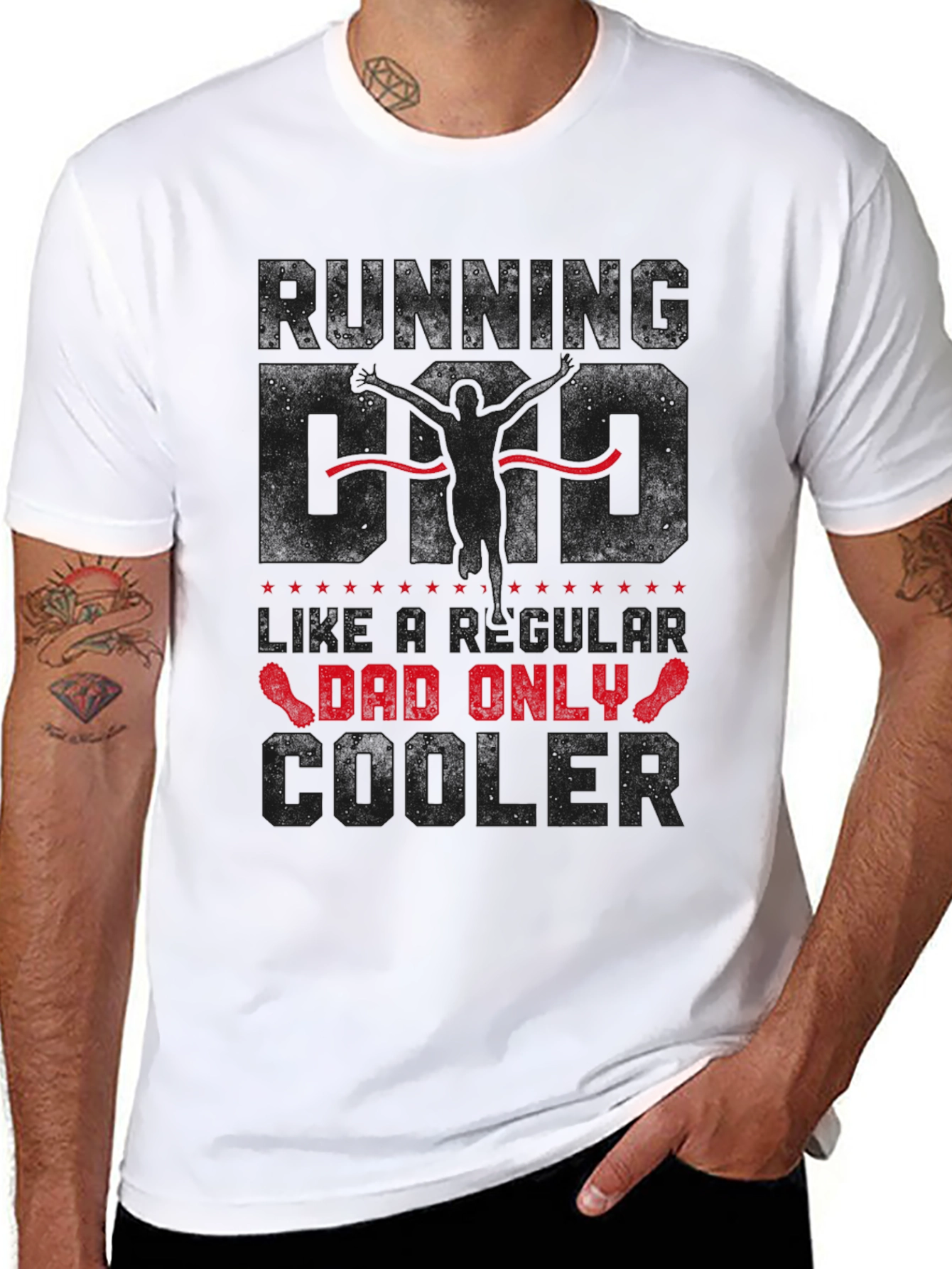 Running Dad T-Shirt - Cooler Than Regular!