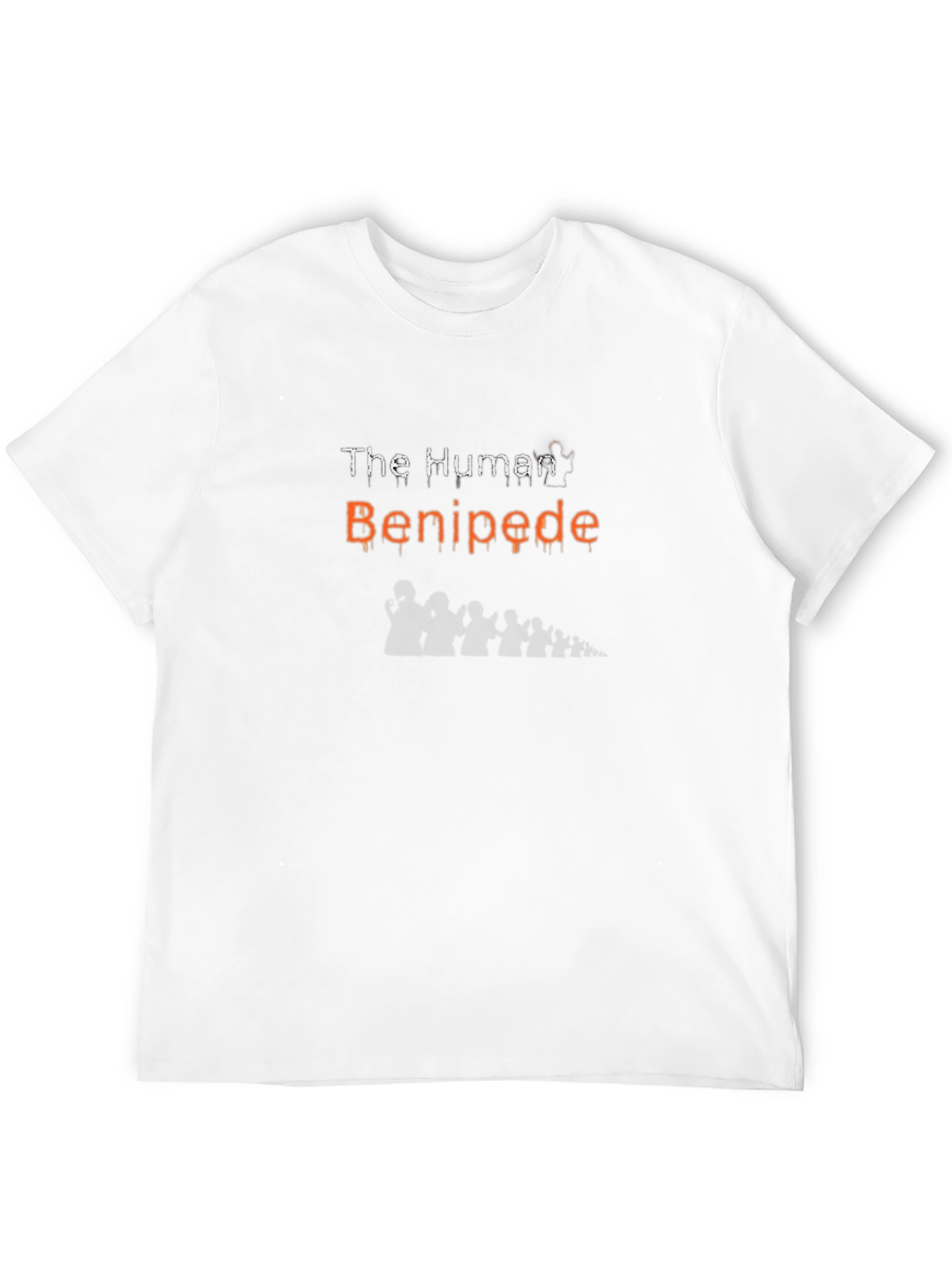 The Human Benipede Black Graphic T-Shirt