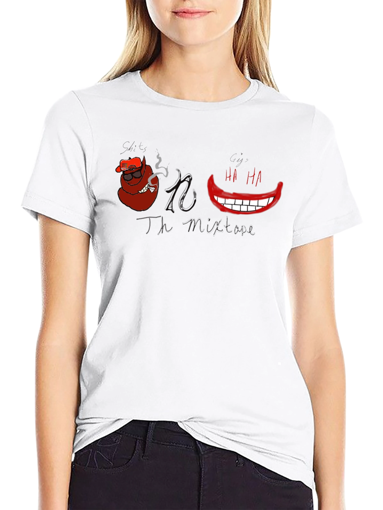 Shit Gi Mixtape Black Graphic Tee