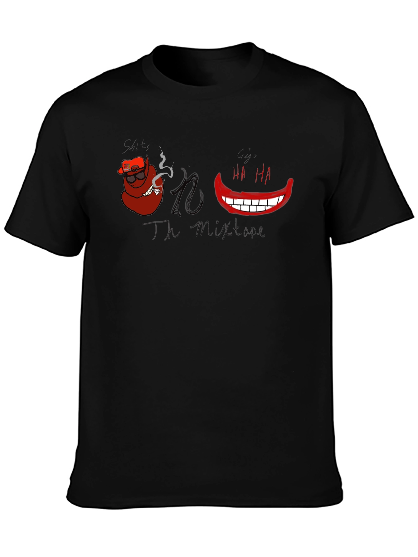 Shit Gi Mixtape Black Graphic Tee