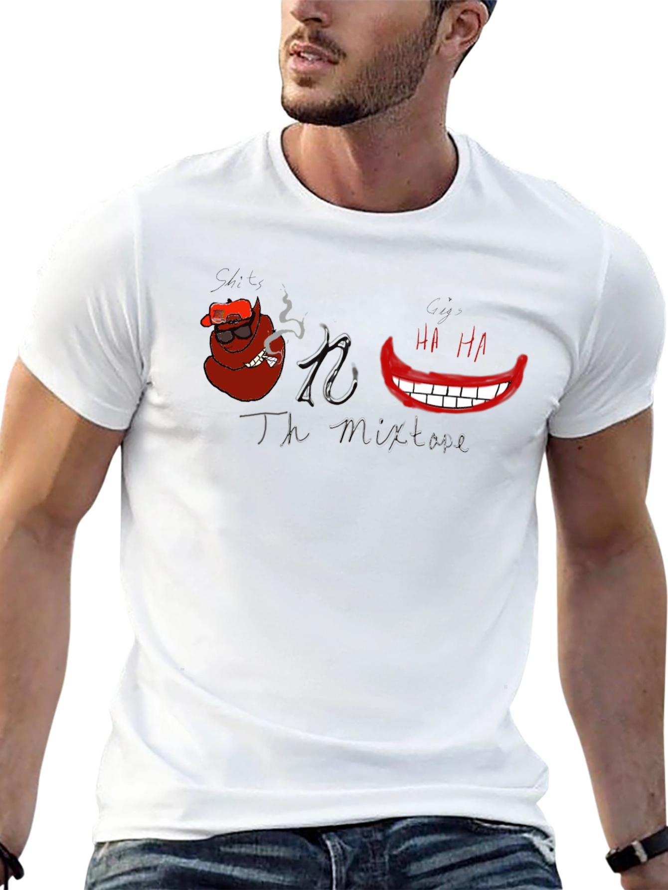 Shit Gi Mixtape Black Graphic Tee