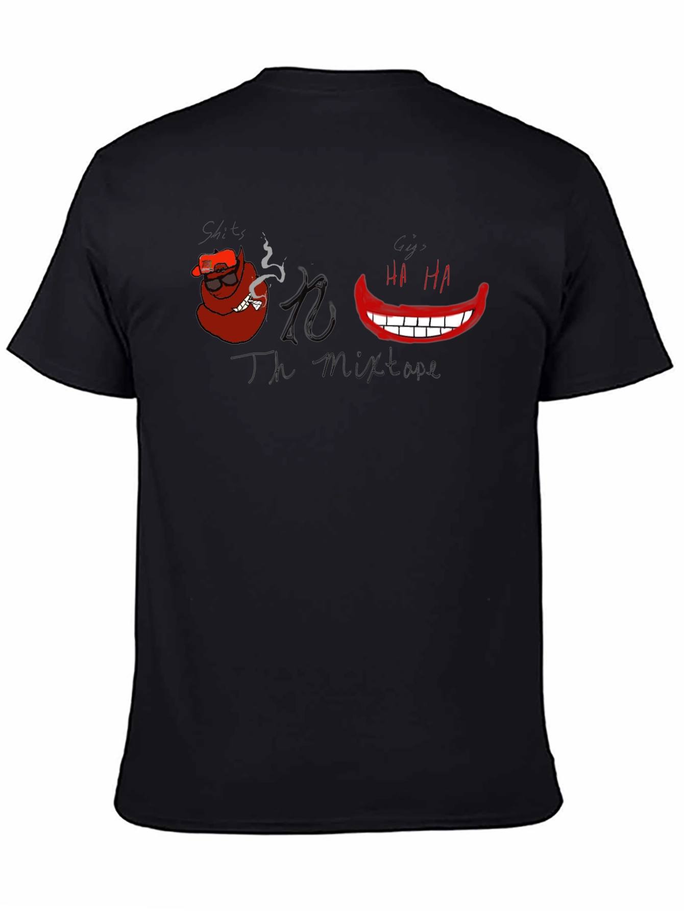 Shit Gi Mixtape Black Graphic Tee