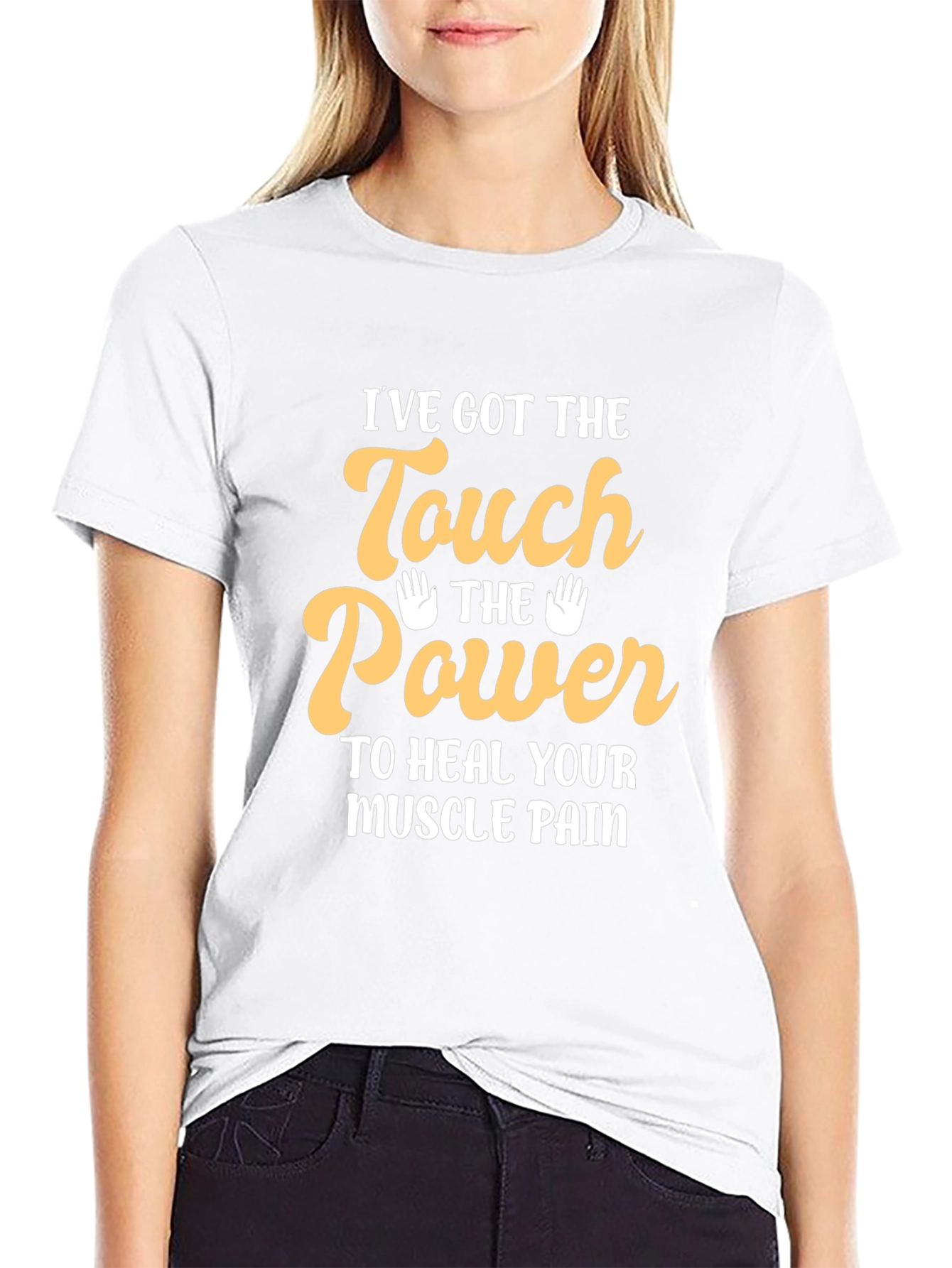 Touch Power Muscle Pain Healing T-Shirt