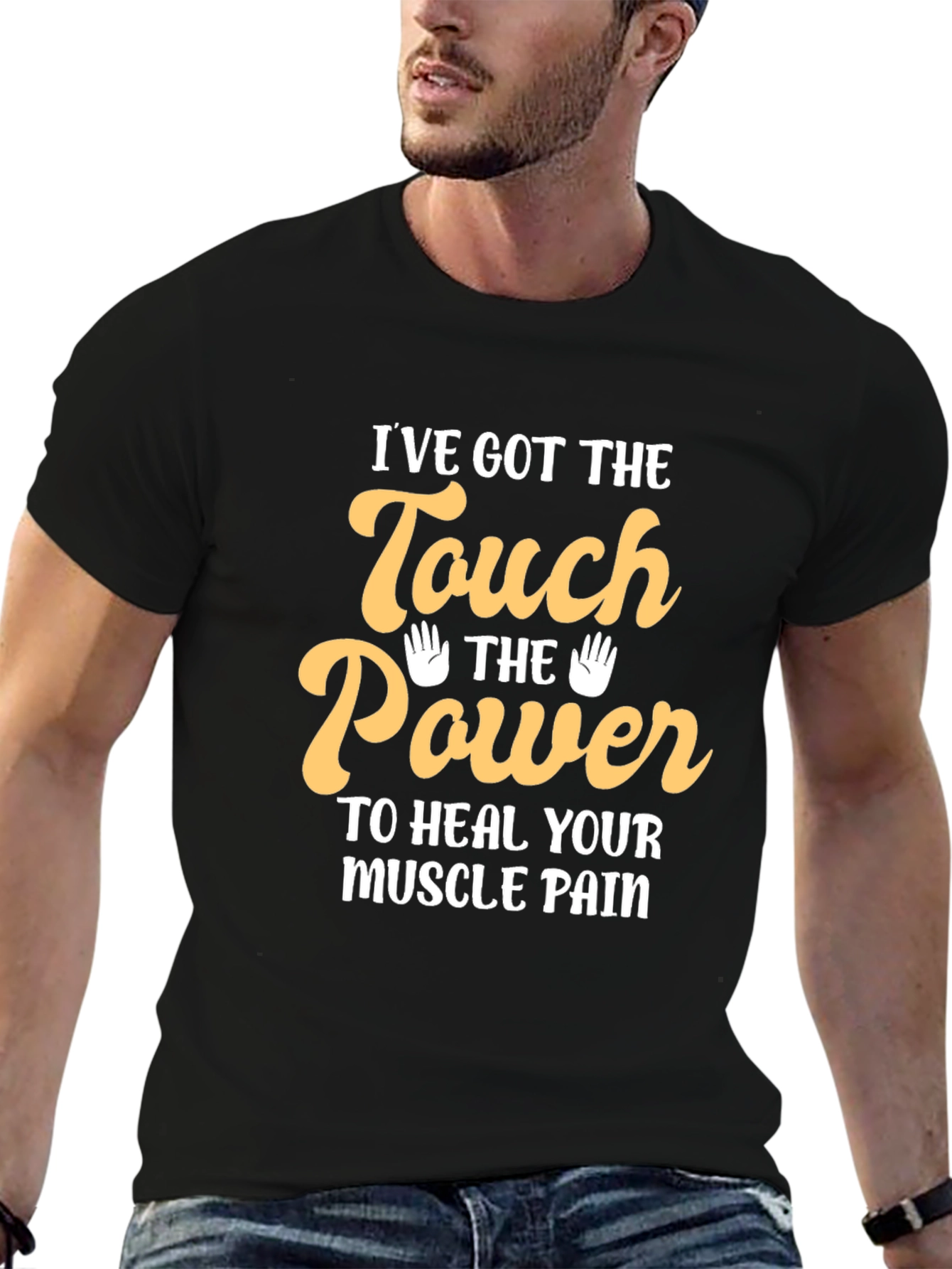 Touch Power Muscle Pain Healing T-Shirt