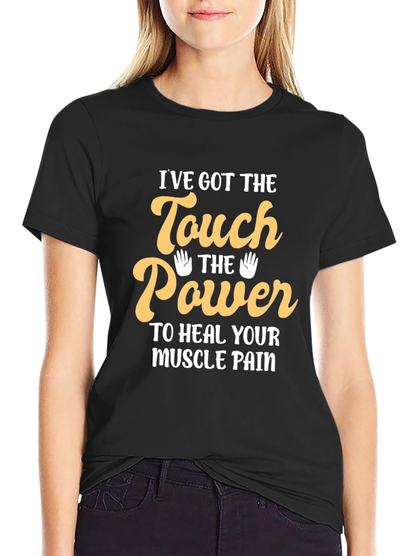Touch Power Muscle Pain Healing T-Shirt