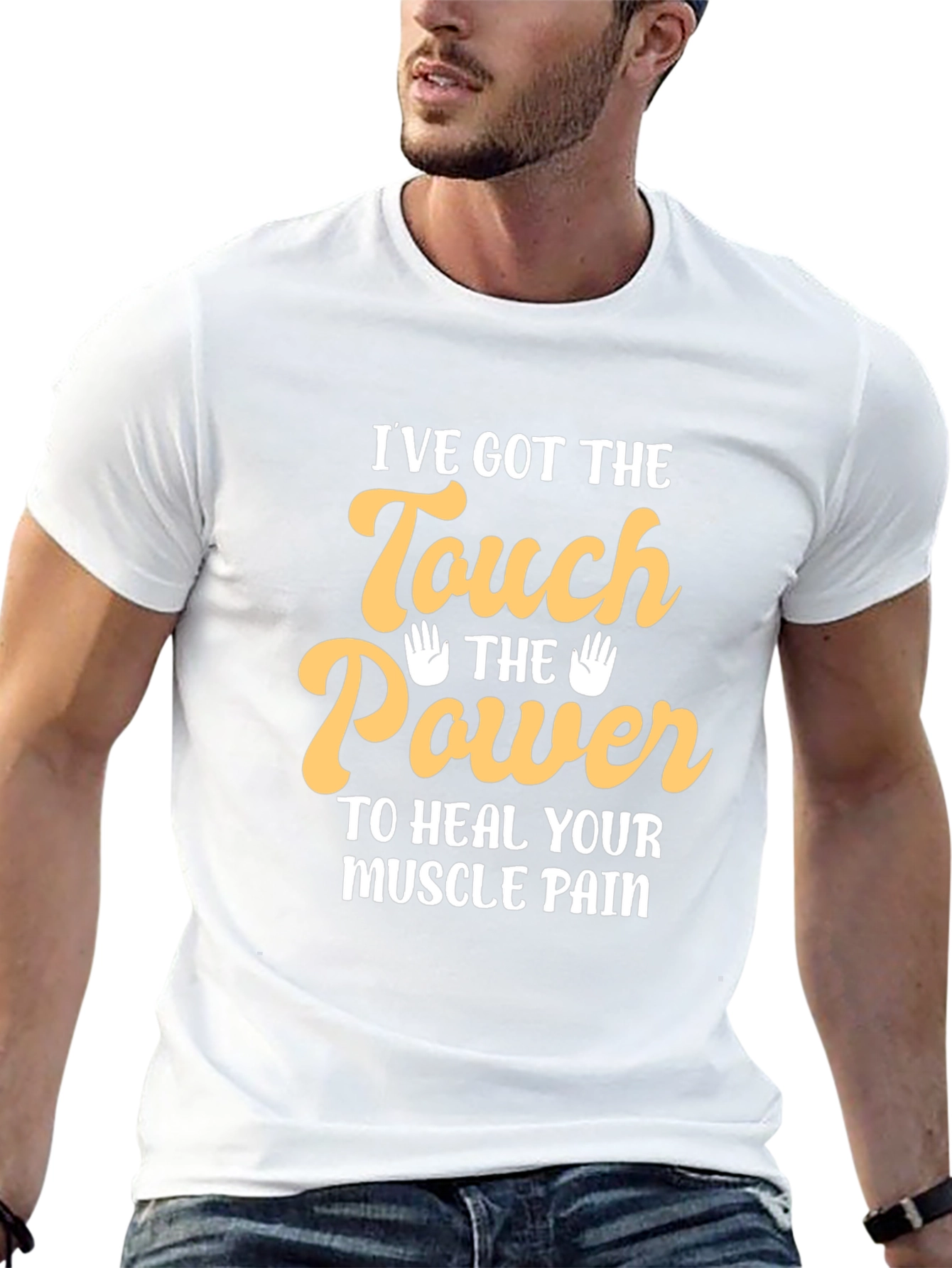 Touch Power Muscle Pain Healing T-Shirt