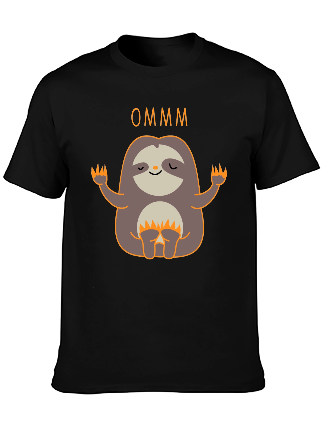 OMMM Sloth T-Shirt - Zen Meditation Tee