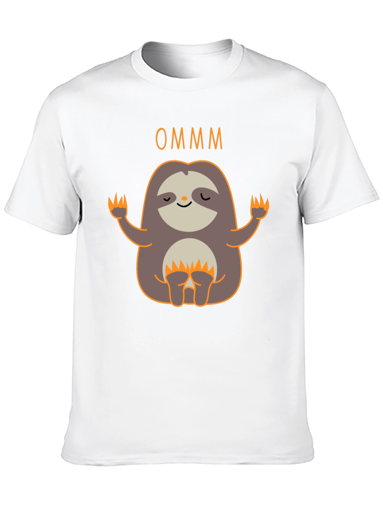 OMMM Sloth T-Shirt - Zen Meditation Tee