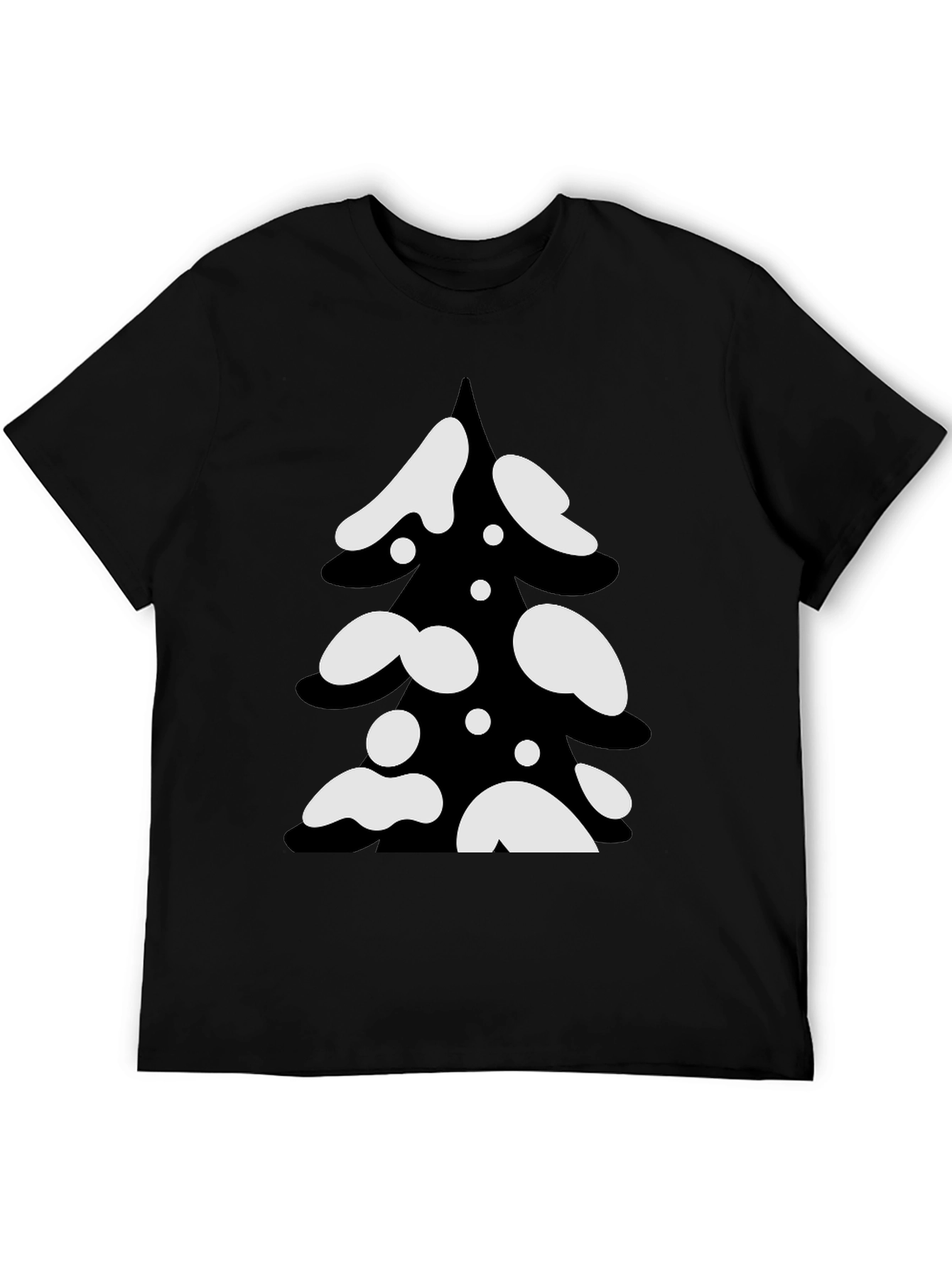 Christmas Tree Graphic Tee - Holiday Festive T-Shirt