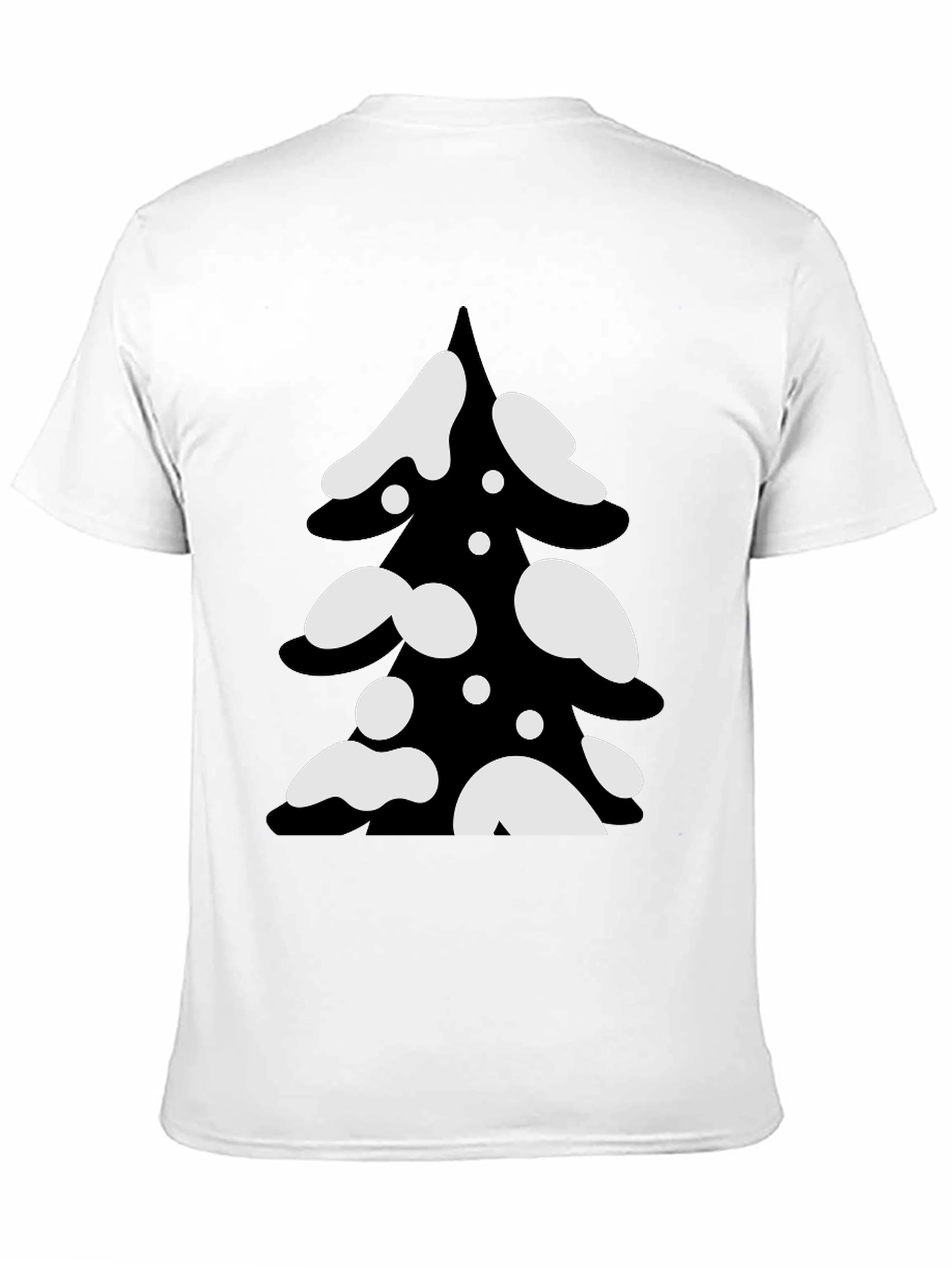 Christmas Tree Graphic Tee - Holiday Festive T-Shirt