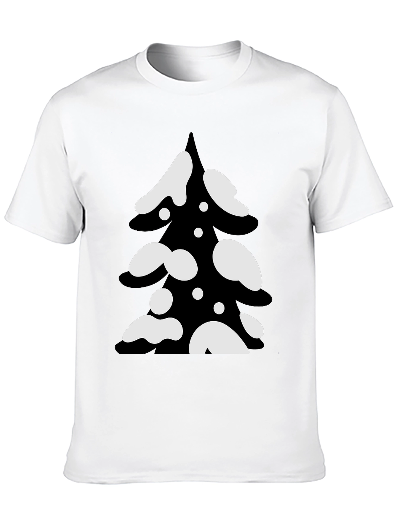 Christmas Tree Graphic Tee - Holiday Festive T-Shirt