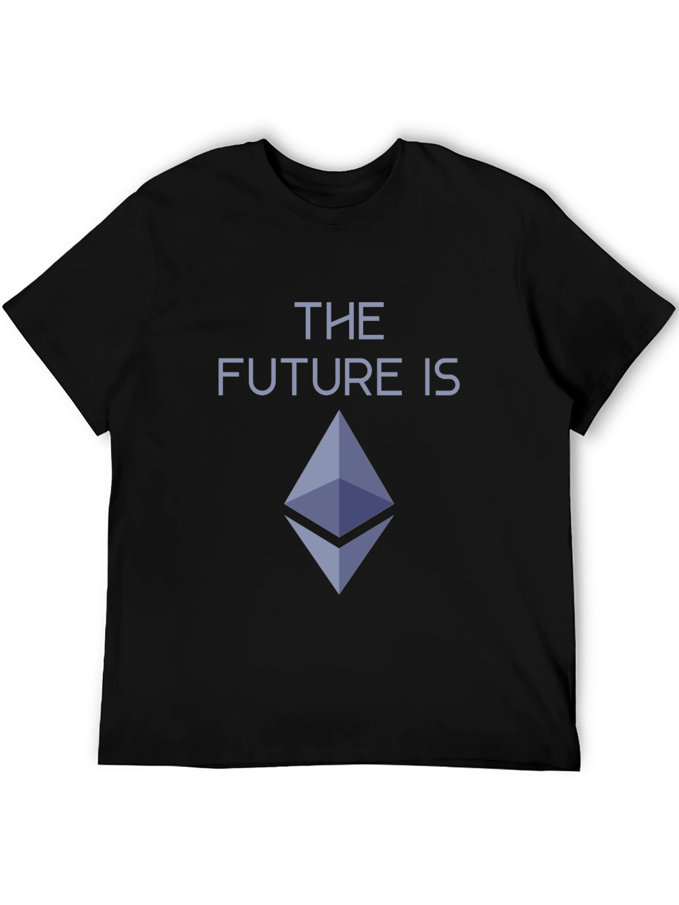 The Future is Ethereum Crypto Black T-Shirt