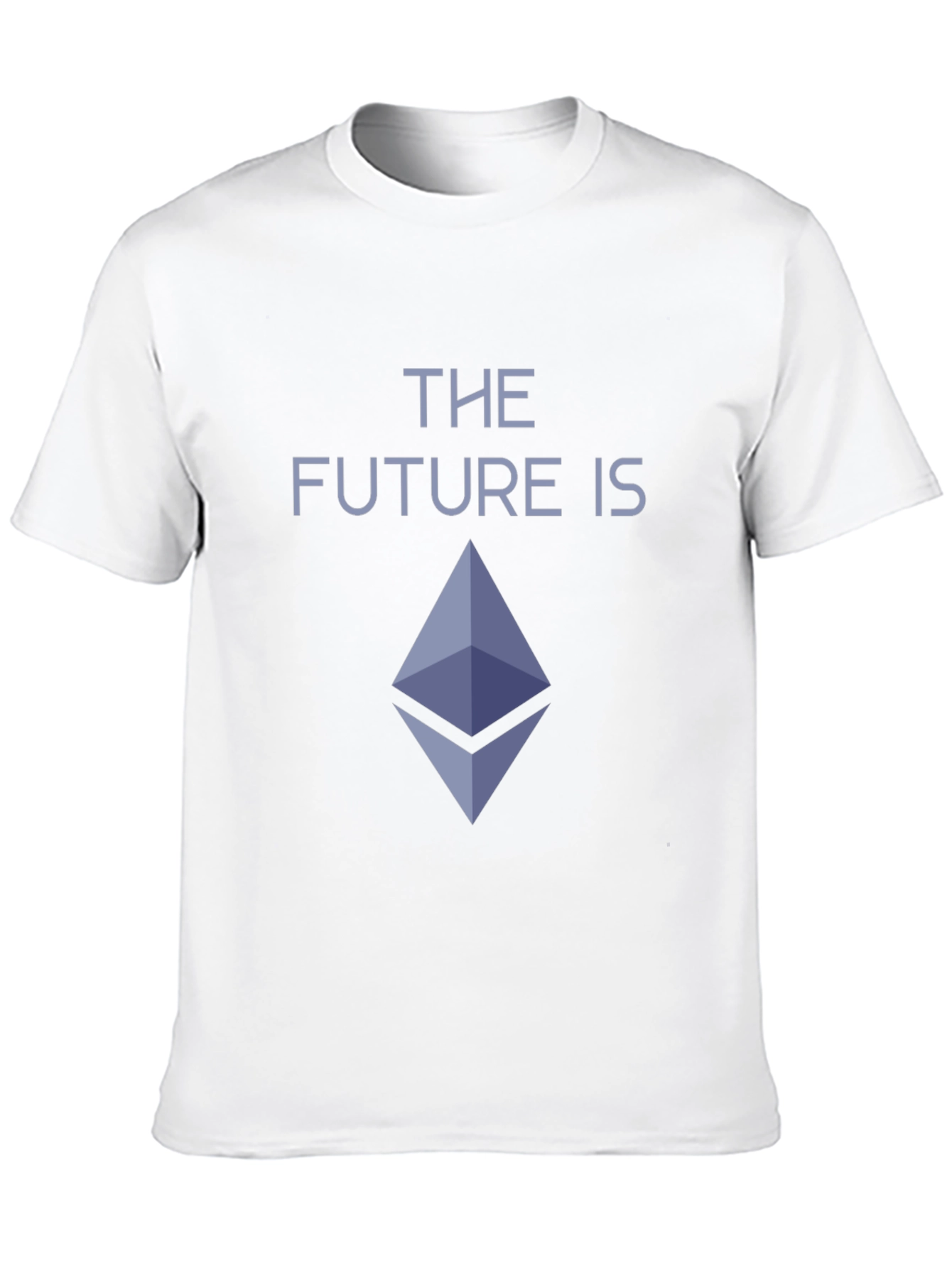 The Future is Ethereum Crypto Black T-Shirt