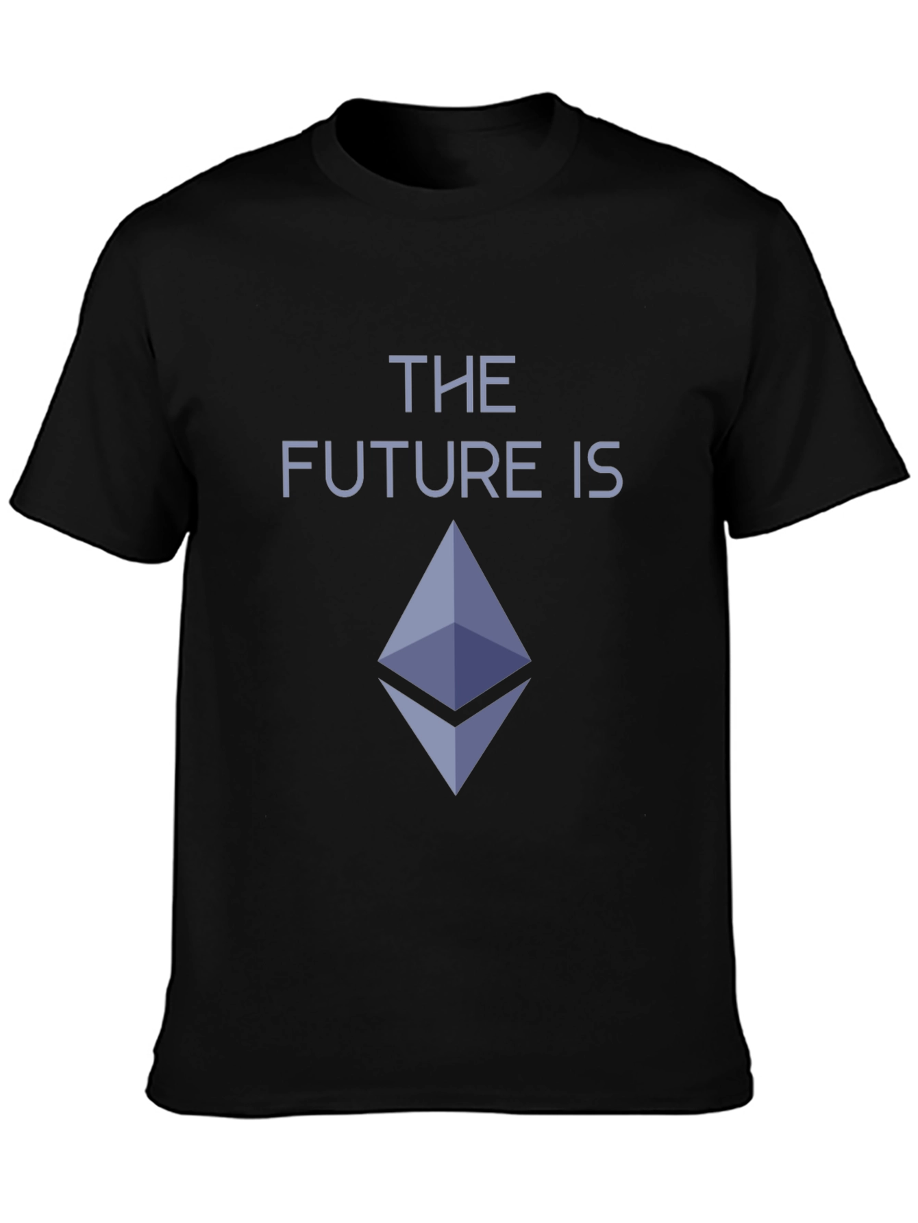 The Future is Ethereum Crypto Black T-Shirt