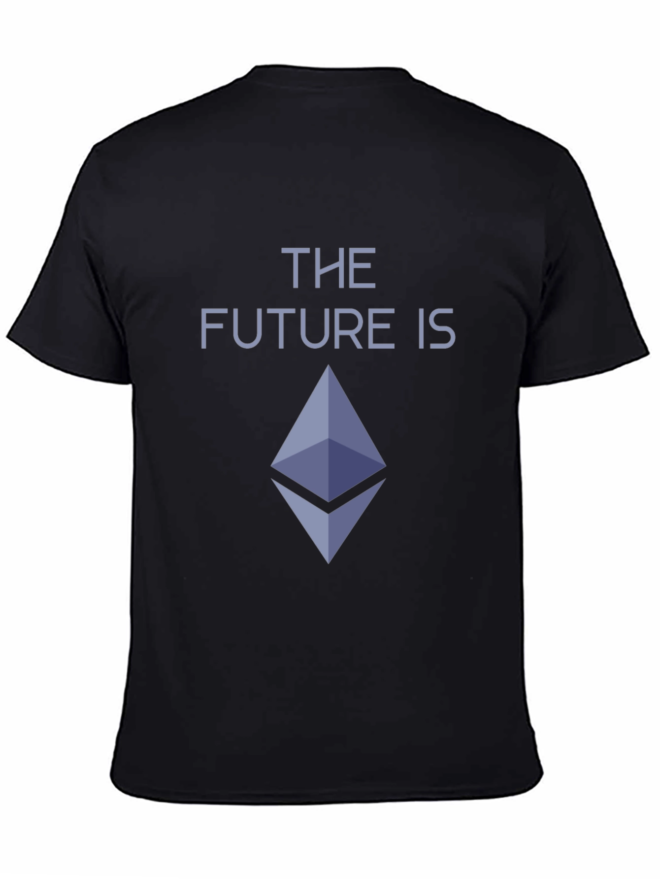 The Future is Ethereum Crypto Black T-Shirt
