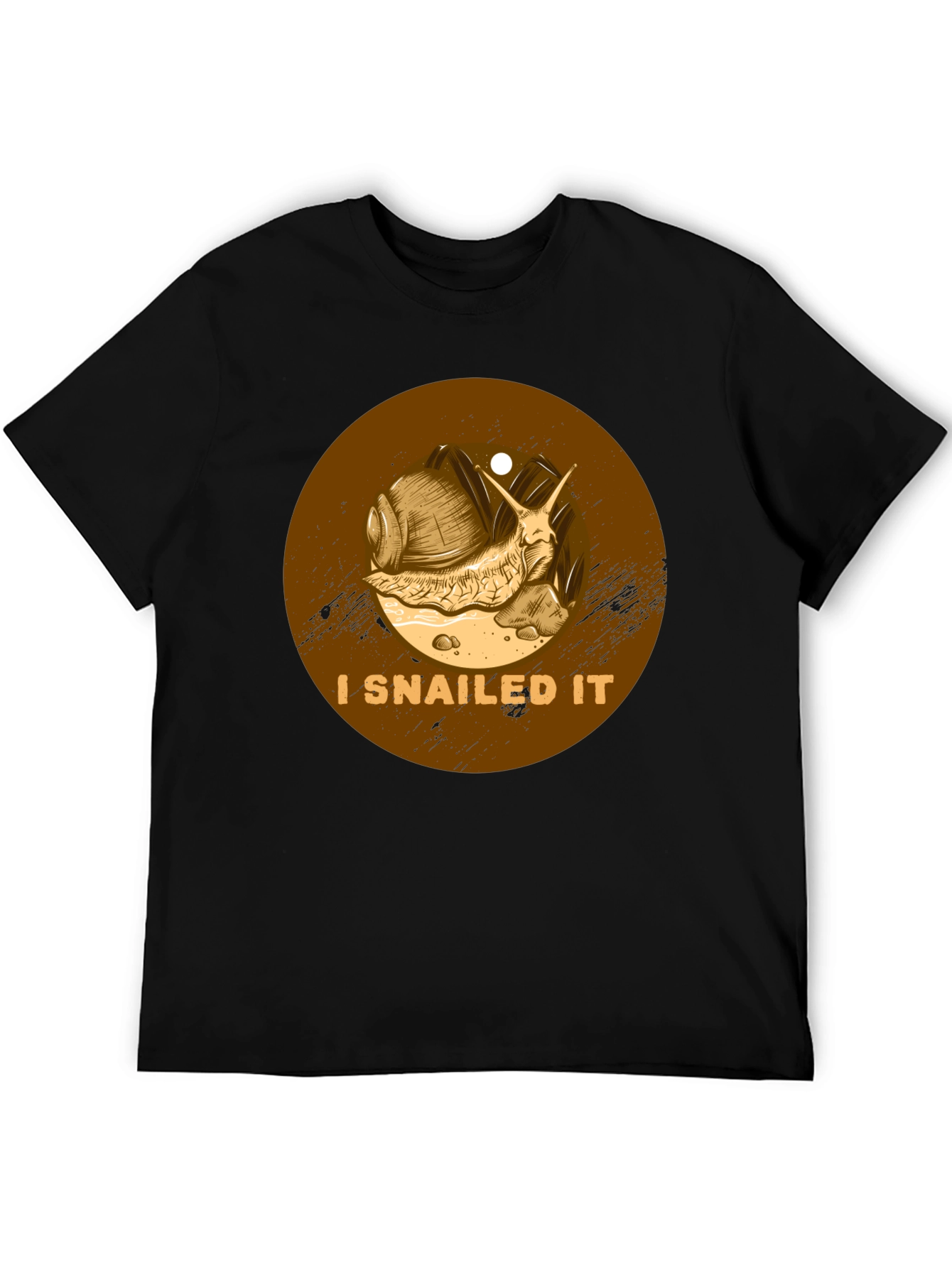 I Snailed It Graphic Tee - Funny Snail T-Shirt