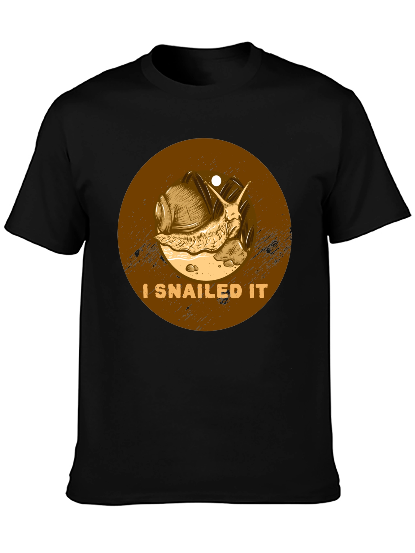I Snailed It Graphic Tee - Funny Snail T-Shirt