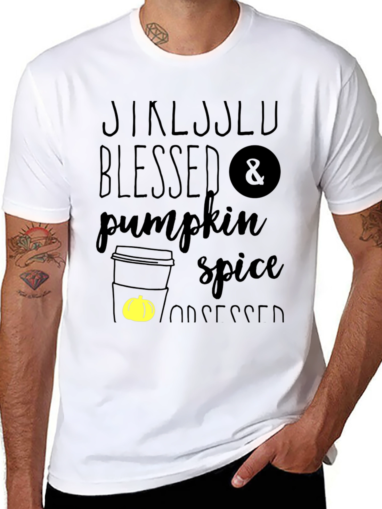 Blessed Pumpkin Spice Obsessed T-Shirt