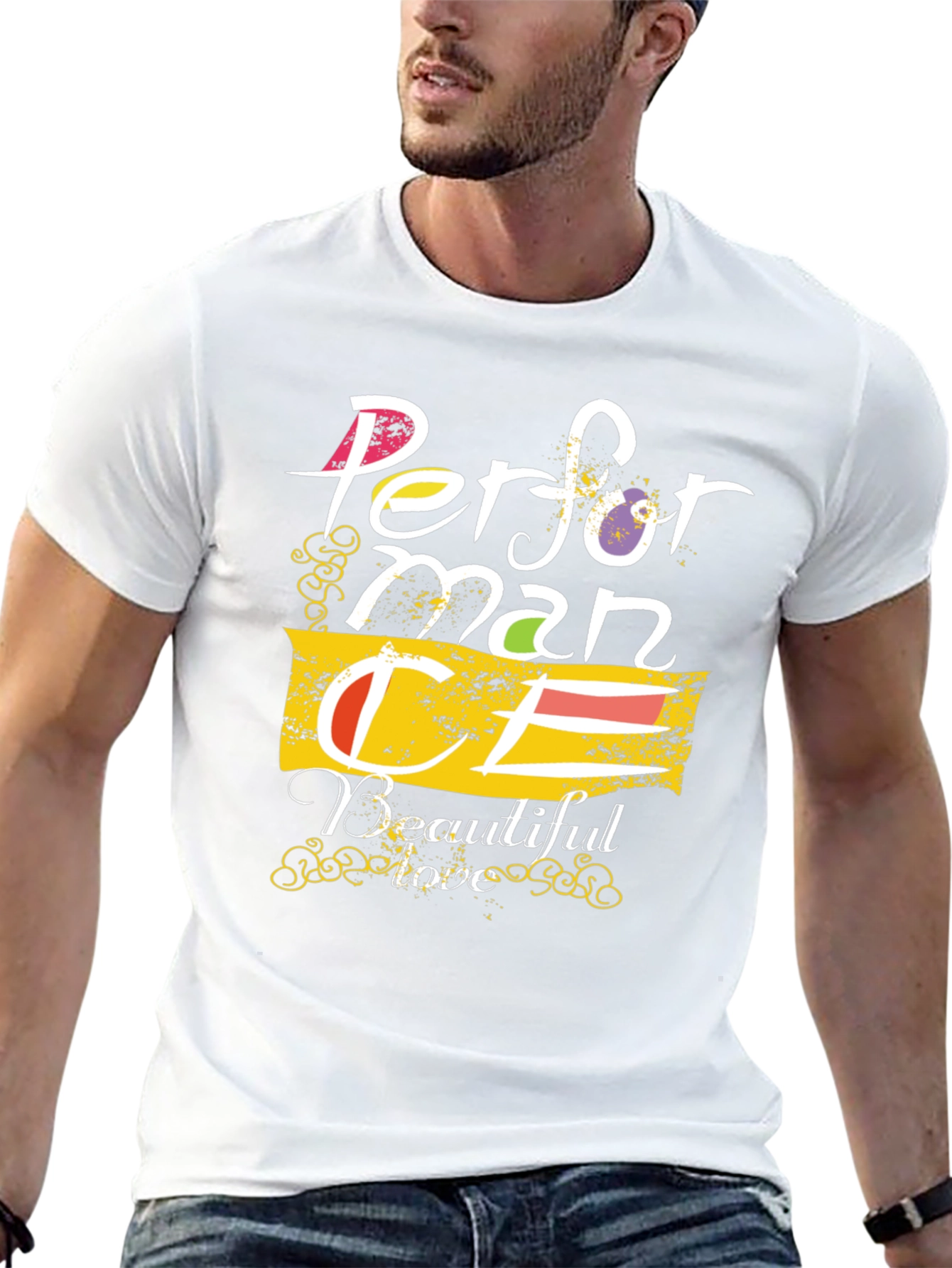 Performance Beautiful Love Graphic Tee