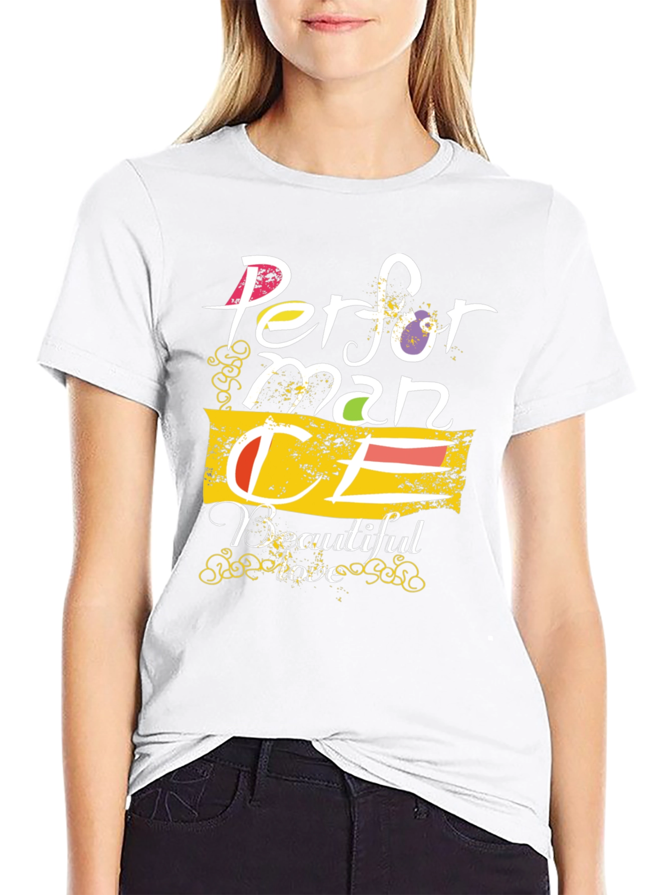 Performance Beautiful Love Graphic Tee
