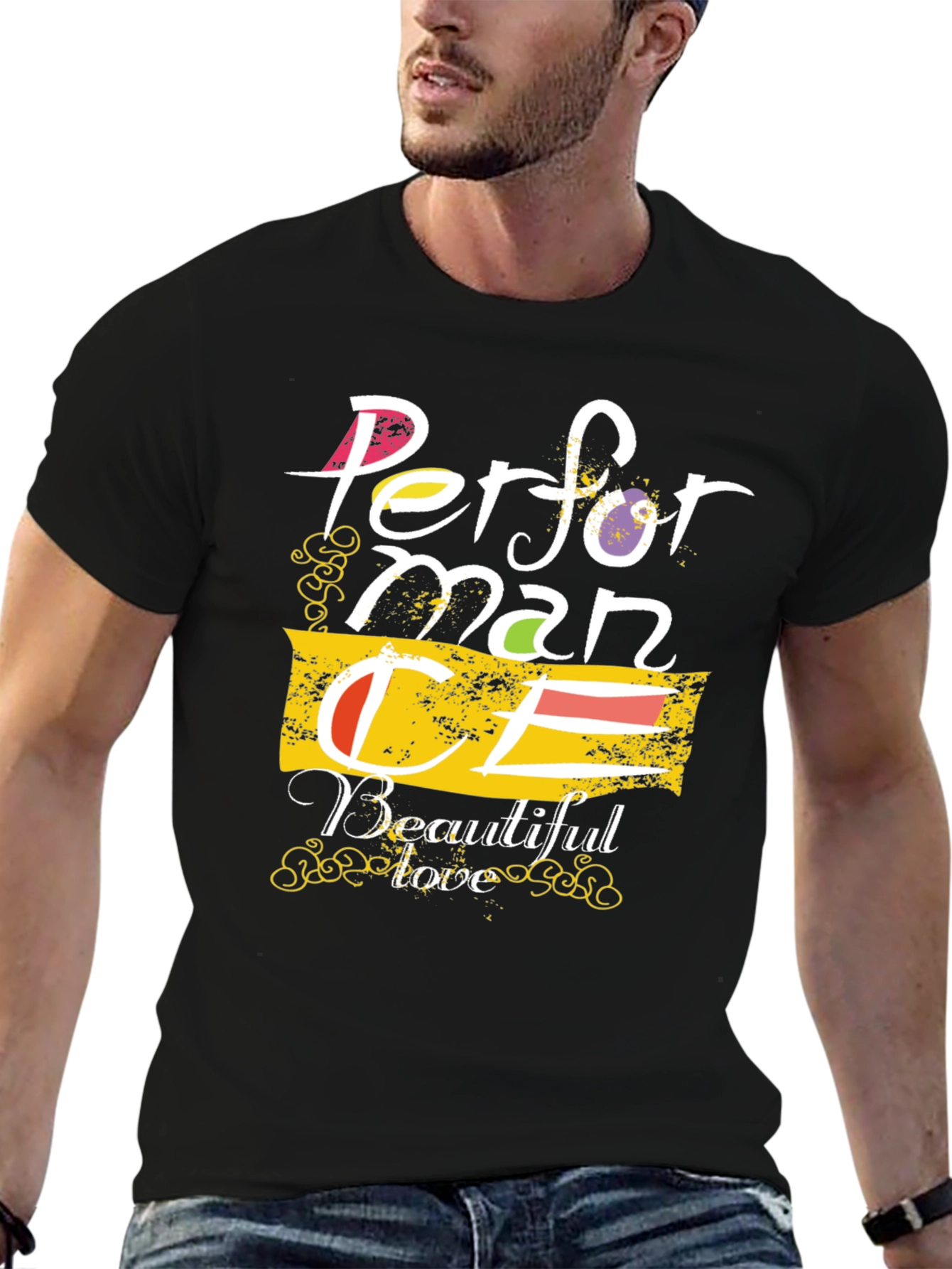 Performance Beautiful Love Graphic Tee