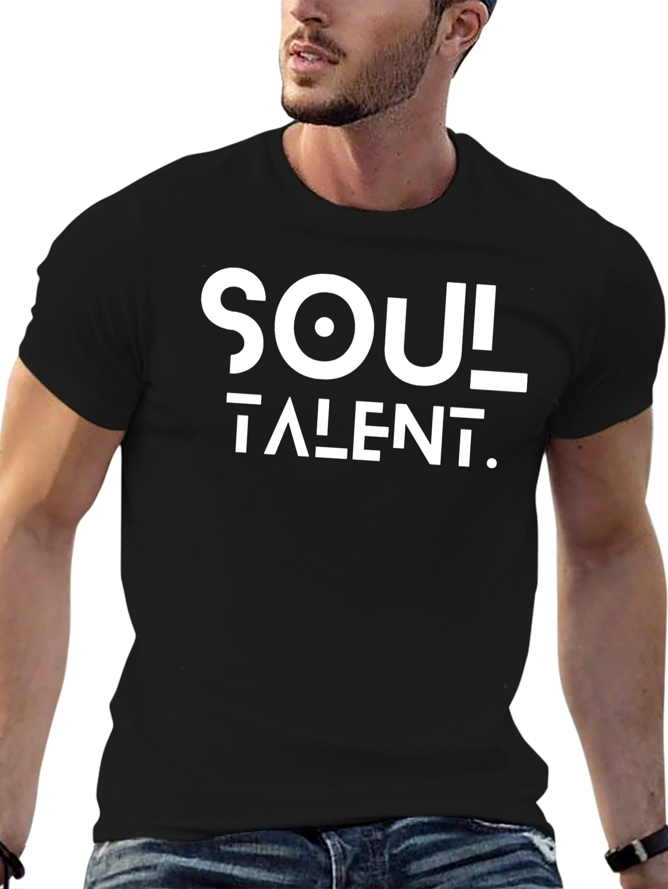 Soul Talent Black Graphic Tee