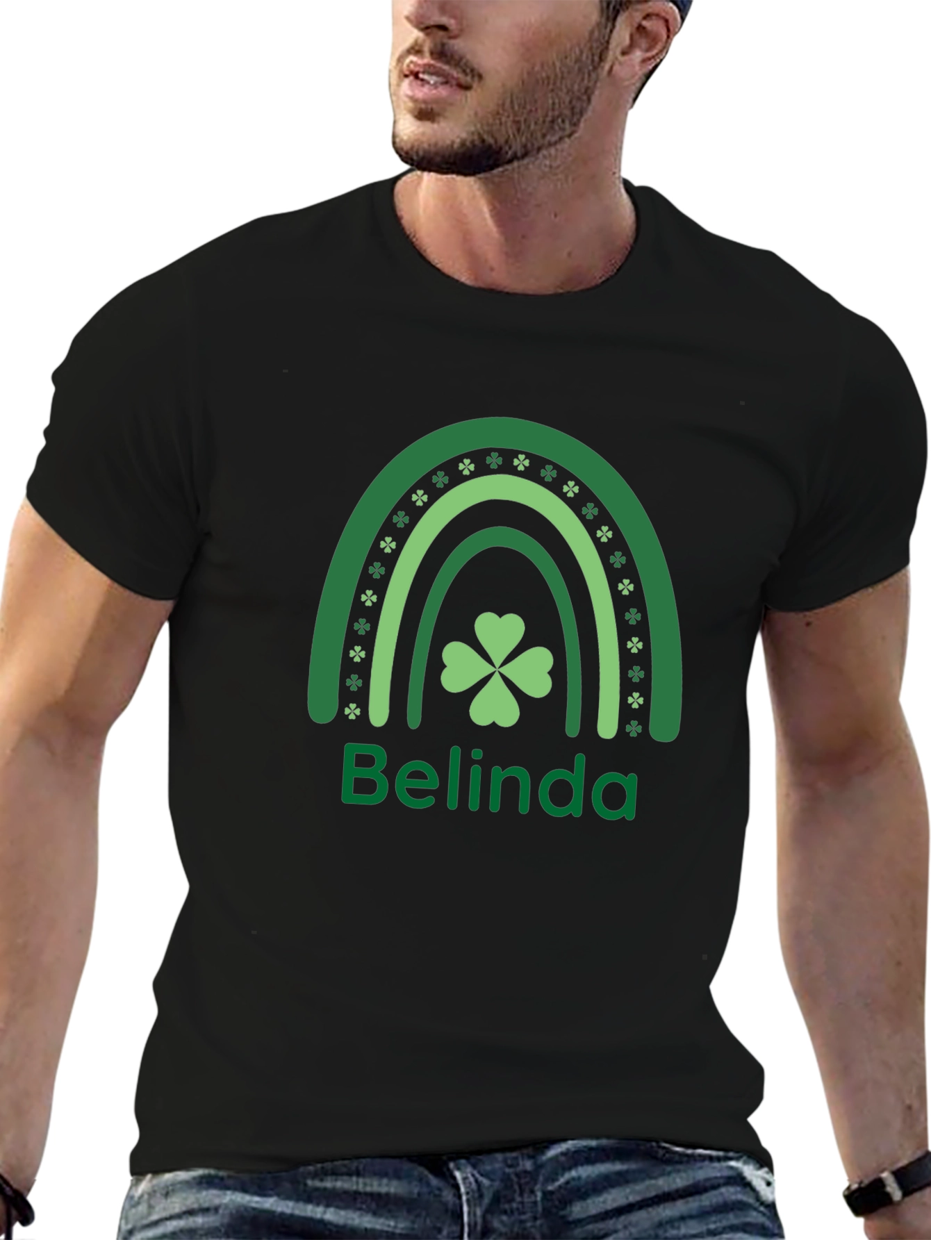 Belinda Shamrock Rainbow T-Shirt
