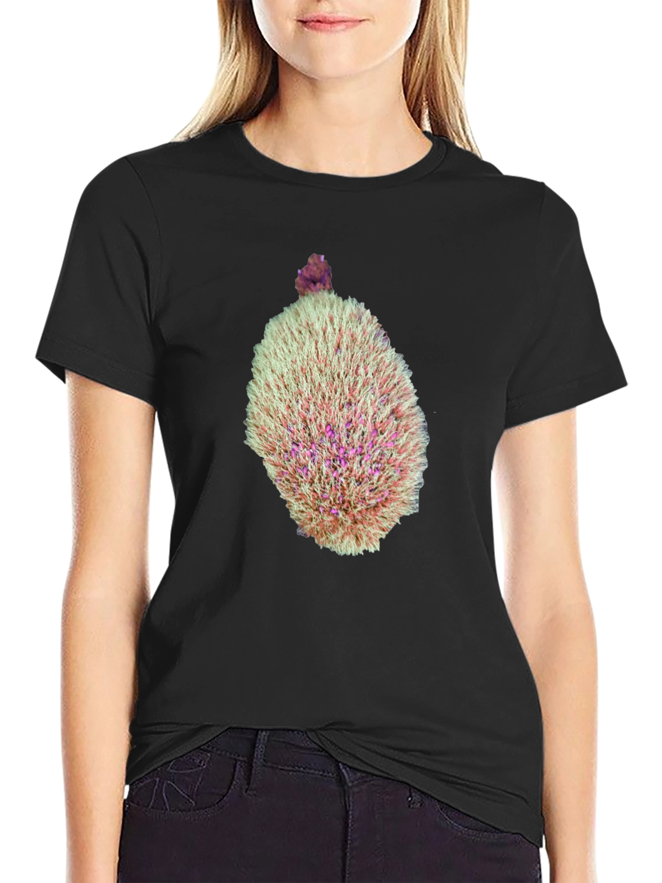 Unique Coral-Inspired Graphic Tee