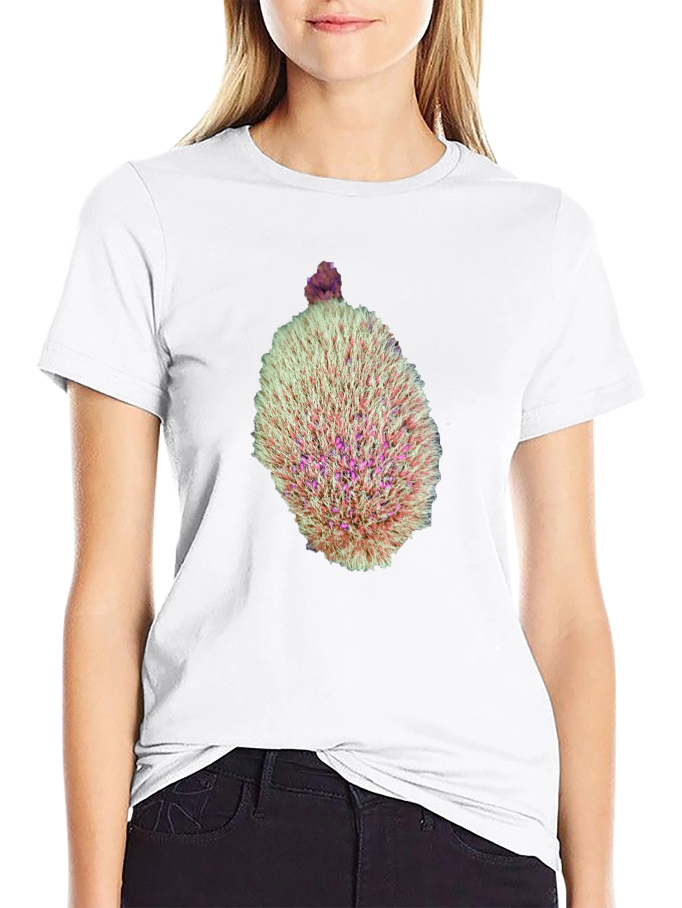 Unique Coral-Inspired Graphic Tee