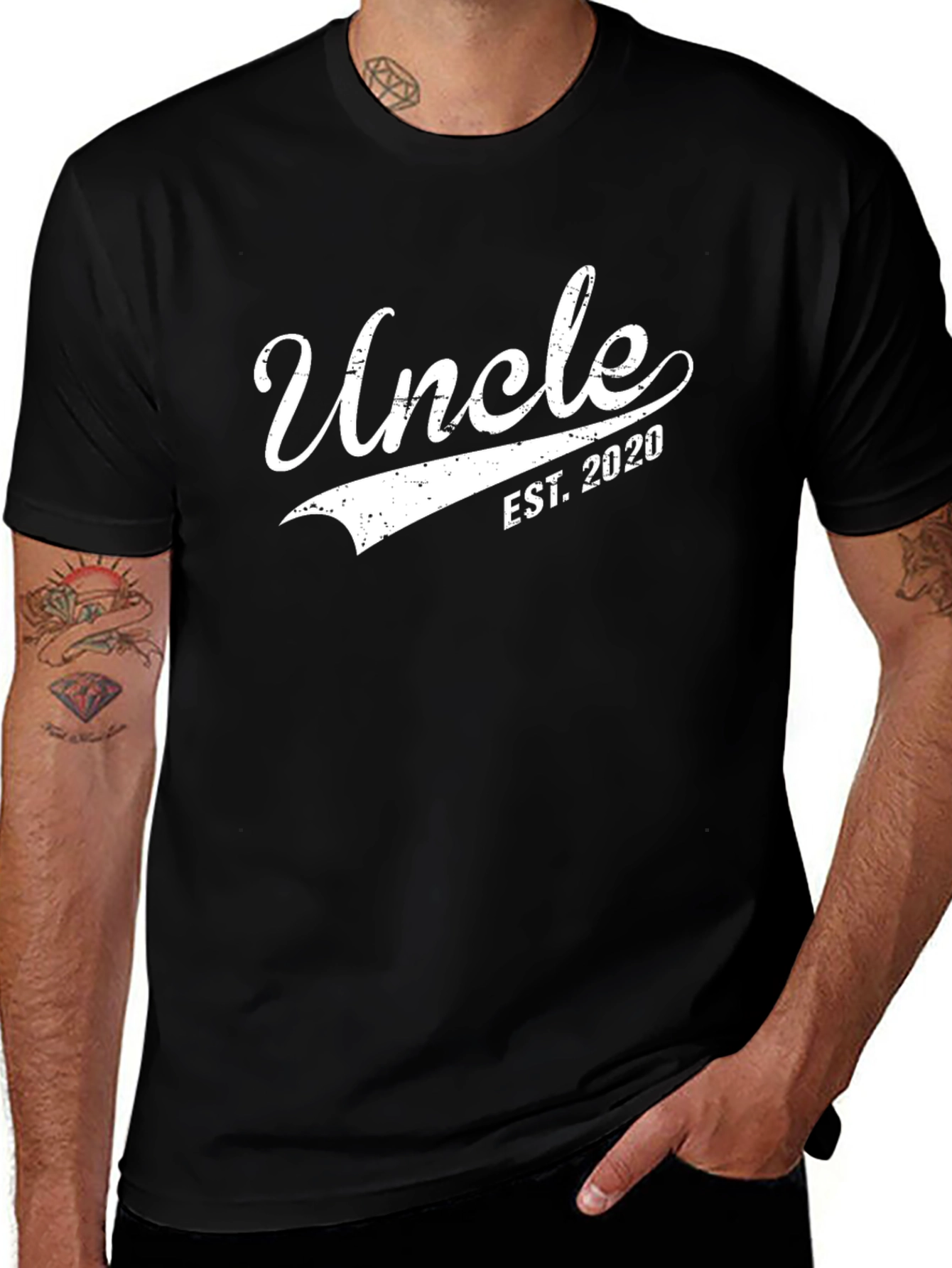 Uncle Est. 2020 Black T-Shirt