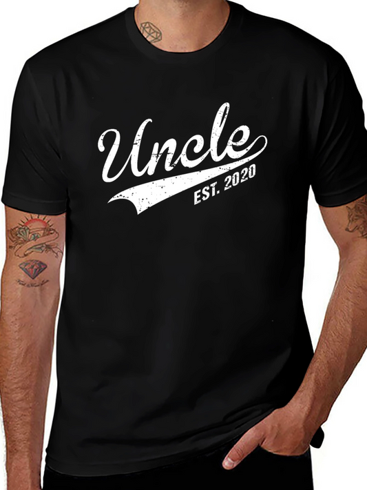 Uncle Est. 2020 Black T-Shirt